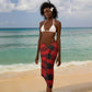 Sojourner Truth Sarong Ain’t I a Woman - Akron 1851 Speech Tribute Design - African Pride