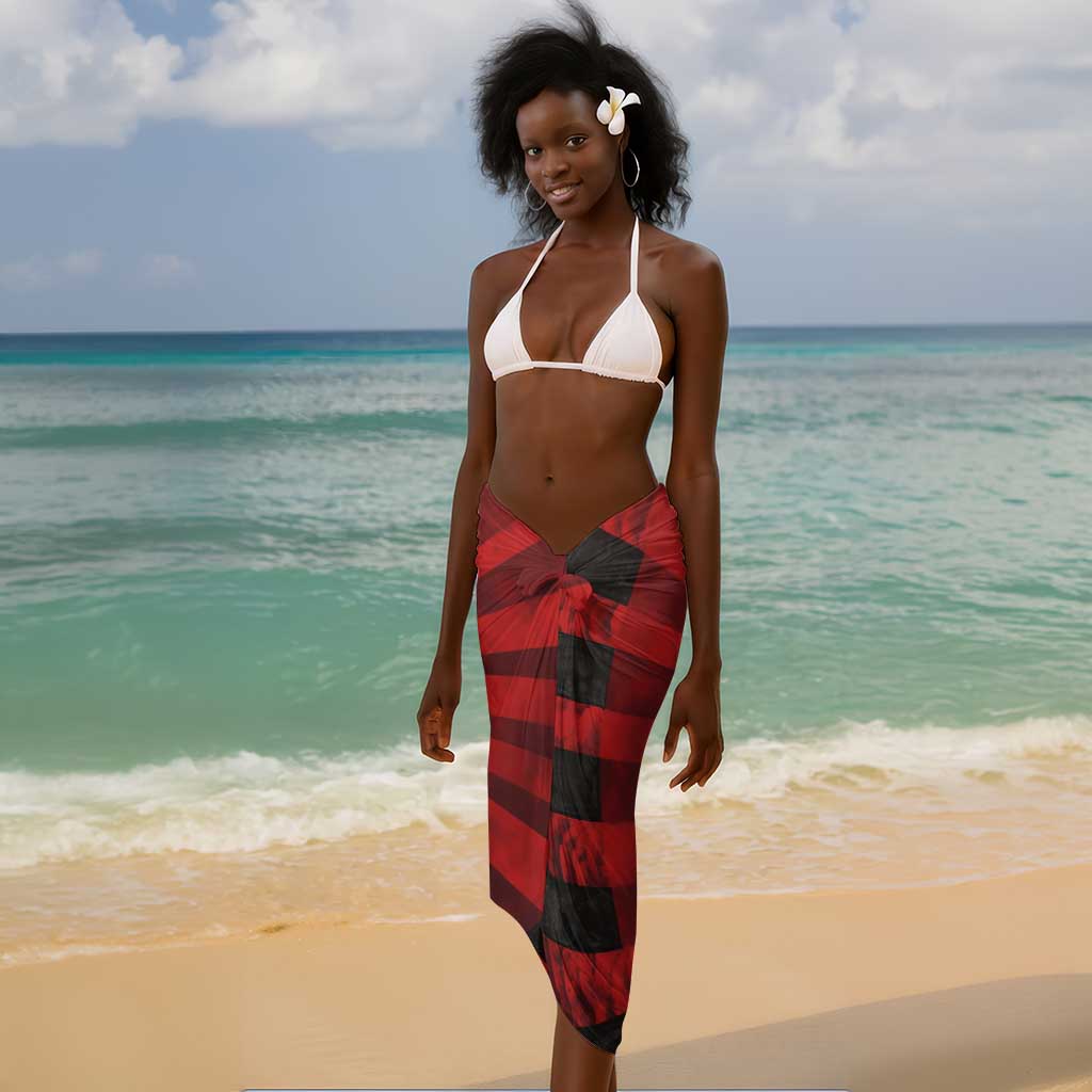Sojourner Truth Sarong Ain’t I a Woman - Akron 1851 Speech Tribute Design - African Pride