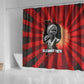 Sojourner Truth Shower Curtain Ain’t I a Woman - Akron 1851 Speech Tribute Design - African Pride