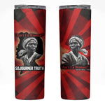 Sojourner Truth Skinny Tumbler Ain’t I a Woman - Akron 1851 Speech Tribute Design - African Pride