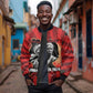 Sojourner Truth Sleeve Zip Bomber Jacket Ain’t I a Woman - Akron 1851 Speech Tribute Design - African Pride