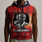 Sojourner Truth Sleeveless Zip Hoodie Ain’t I a Woman - Akron 1851 Speech Tribute Design - African Pride