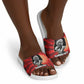 Sojourner Truth Slide Sandals Ain’t I a Woman - Akron 1851 Speech Tribute Design - African Pride