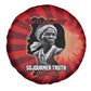 Sojourner Truth Spare Tire Cover Ain’t I a Woman - Akron 1851 Speech Tribute Design - African Pride