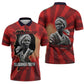 Sojourner Truth Zipper Polo Shirt Ain’t I a Woman - Akron 1851 Speech Tribute Design - African Pride