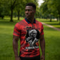 Sojourner Truth Zipper Polo Shirt Ain’t I a Woman - Akron 1851 Speech Tribute Design - African Pride