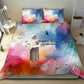Sojourner Truth Bedding Set I Sell the Shadow - Abolitionist Legacy Watercolor Design - African Pride