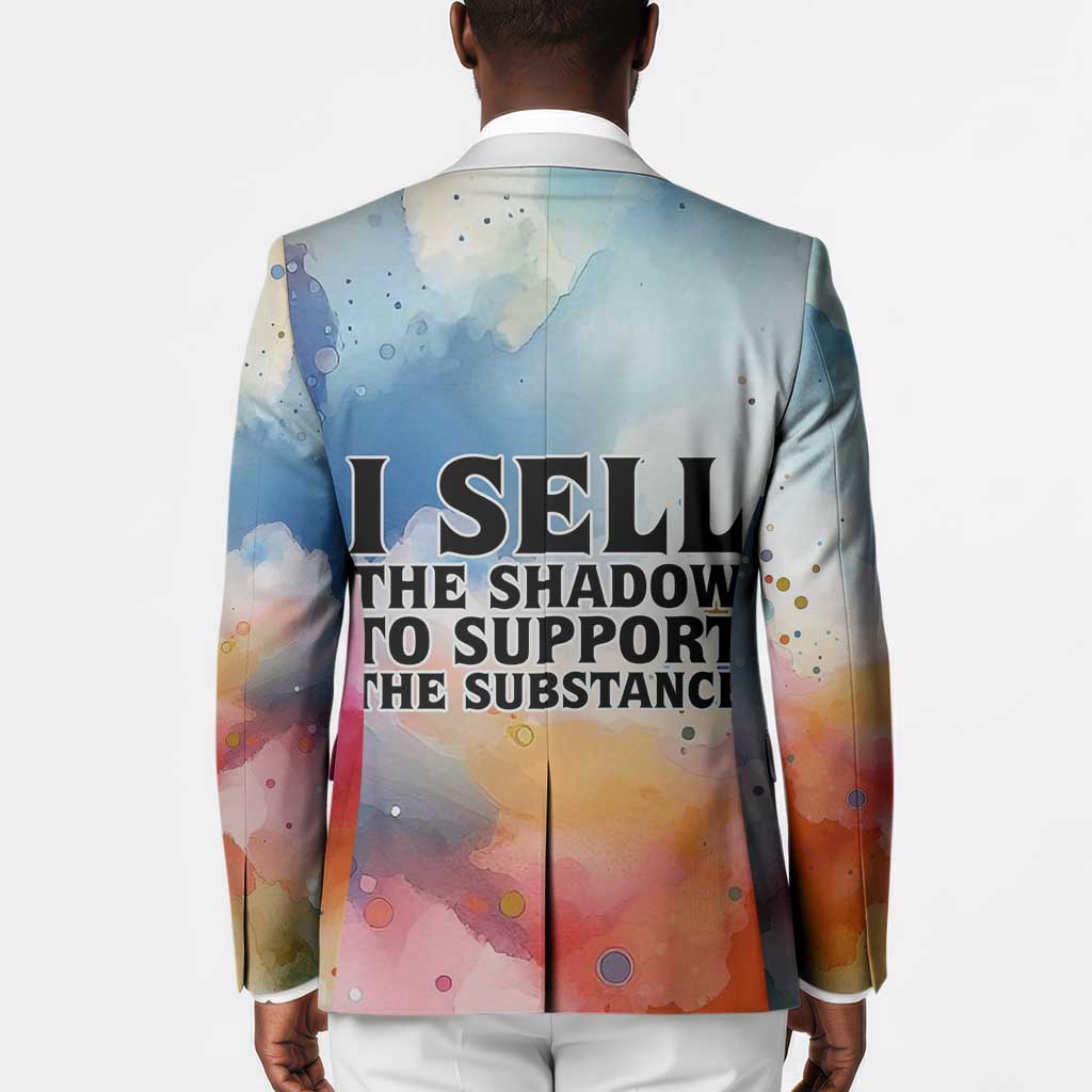 Sojourner Truth Blazer I Sell the Shadow - Abolitionist Legacy Watercolor Design - African Pride