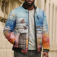 Sojourner Truth Bomber Puffer Jacket I Sell the Shadow - Abolitionist Legacy Watercolor Design - African Pride