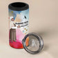 Sojourner Truth 4 in 1 Can Cooler Tumbler I Sell the Shadow - Abolitionist Legacy Watercolor Design - African Pride