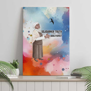 Sojourner Truth Canvas Wall Art I Sell the Shadow - Abolitionist Legacy Watercolor Design - African Pride