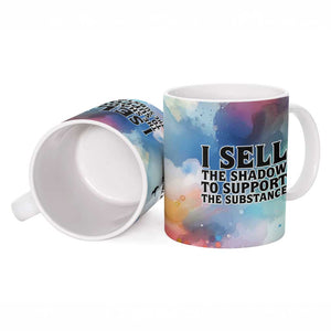 Sojourner Truth Ceramic Mug I Sell the Shadow - Abolitionist Legacy Watercolor Design - African Pride