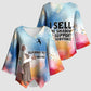 Sojourner Truth Kimono Sleeve Blouse I Sell the Shadow - Abolitionist Legacy Watercolor Design - African Pride