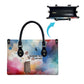 Sojourner Truth Leather Bag I Sell the Shadow - Abolitionist Legacy Watercolor Design - African Pride