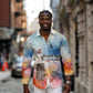 Sojourner Truth Long Sleeve Button Shirt I Sell the Shadow - Abolitionist Legacy Watercolor Design - African Pride