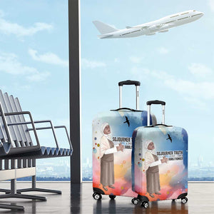 Sojourner Truth Luggage Cover I Sell the Shadow - Abolitionist Legacy Watercolor Design - African Pride
