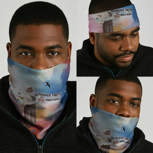 Sojourner Truth Neck Gaiter I Sell the Shadow - Abolitionist Legacy Watercolor Design - African Pride