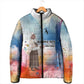 Sojourner Truth Padded Jacket I Sell the Shadow - Abolitionist Legacy Watercolor Design - African Pride
