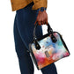 Sojourner Truth Shoulder Handbag I Sell the Shadow - Abolitionist Legacy Watercolor Design - African Pride