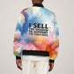 Sojourner Truth Sleeve Zip Bomber Jacket I Sell the Shadow - Abolitionist Legacy Watercolor Design - African Pride