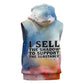 Sojourner Truth Sleeveless Zip Hoodie I Sell the Shadow - Abolitionist Legacy Watercolor Design - African Pride