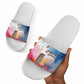 Sojourner Truth Slide Sandals I Sell the Shadow - Abolitionist Legacy Watercolor Design - African Pride