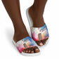Sojourner Truth Slide Sandals I Sell the Shadow - Abolitionist Legacy Watercolor Design - African Pride