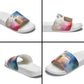 Sojourner Truth Slide Sandals I Sell the Shadow - Abolitionist Legacy Watercolor Design - African Pride