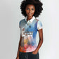 Sojourner Truth Women Polo Shirt I Sell the Shadow - Abolitionist Legacy Watercolor Design TS04