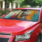 Sojourner Truth Auto Sun Shade Truth Walks - Bold Portrait and Empowerment Design - African Pride