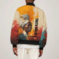 Sojourner Truth Bomber Jacket Truth Walks - Bold Portrait and Empowerment Design - African Pride