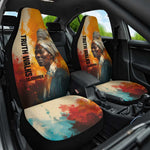 Sojourner Truth Car Seat Cover Truth Walks - Bold Portrait and Empowerment Design - African Pride