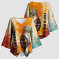 Sojourner Truth Kimono Sleeve Blouse Truth Walks - Bold Portrait and Empowerment Design - African Pride