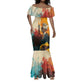 Sojourner Truth Mermaid Dress Truth Walks - Bold Portrait and Empowerment Design - African Pride