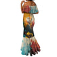 Sojourner Truth Mermaid Dress Truth Walks - Bold Portrait and Empowerment Design - African Pride