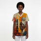 Sojourner Truth Scrub Top Truth Walks - Bold Portrait and Empowerment Design - African Pride