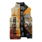 Sojourner Truth Sleeveless Puffer Jacket Truth Walks - Bold Portrait and Empowerment Design - African Pride