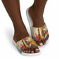Sojourner Truth Slide Sandals Truth Walks - Bold Portrait and Empowerment Design - African Pride
