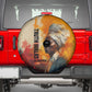 Sojourner Truth Spare Tire Cover Truth Walks - Bold Portrait and Empowerment Design - African Pride
