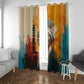 Sojourner Truth Window Curtain Truth Walks - Bold Portrait and Empowerment Design - African Pride