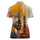Sojourner Truth Women Polo Shirt Truth Walks - Bold Portrait and Empowerment Design TS04
