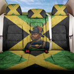 Marcus Garvey Back Car Seat Cover Jamaican Flag Theme African Fist Civil Rights Symbol Pan African Tribute Design - African Pride