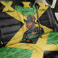 Marcus Garvey Back Car Seat Cover Jamaican Flag Theme African Fist Civil Rights Symbol Pan African Tribute Design - African Pride