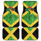 Marcus Garvey Car Mats Jamaican Flag Theme African Fist Civil Rights Symbol Pan African Tribute Design - African Pride