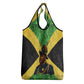 Marcus Garvey Grocery Bag Jamaican Flag Theme African Fist Civil Rights Symbol Pan African Tribute Design - African Pride
