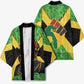 Marcus Garvey Kimono Jamaican Flag Theme African Fist Civil Rights Symbol Pan African Tribute Design - African Pride