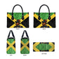 Marcus Garvey Leather Bag Jamaican Flag Theme African Fist Civil Rights Symbol Pan African Tribute Design - African Pride
