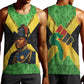 Marcus Garvey Men Tank Top Jamaican Flag Theme African Fist Civil Rights Symbol Pan African Tribute Design - African Pride