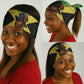 Marcus Garvey Neck Gaiter Jamaican Flag Theme African Fist Civil Rights Symbol Pan African Tribute Design - African Pride