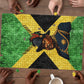 Marcus Garvey Puzzle Jamaican Flag Theme African Fist Civil Rights Symbol Pan African Tribute Design - African Pride